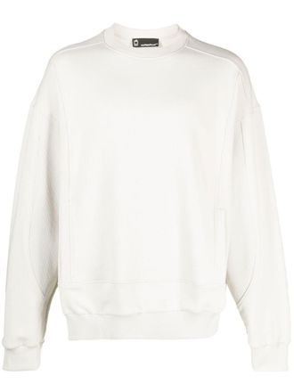 Styland Maglione con design a inserti - Grigio