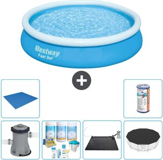 Bestway Piscina Bestway Fast Set Redonda - 366x76 Cm - 8-piezas S21430