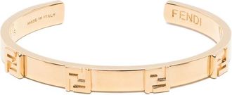 Fendi Logo-plaque Bracelet