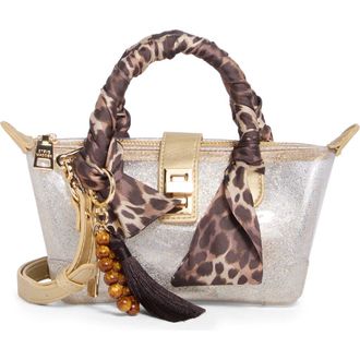 Steve Madden Besme Scarf Handle Handbag in Gold at Nordstrom Rack