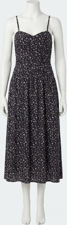 Z Supply Georgina Ditsy Floral Maxi Dress In Black