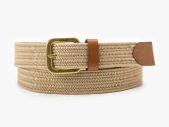 Levi's Stretch Woven Belt - Mens - 105 - Khaki / Light Khaki