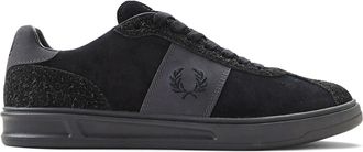 Fred Perry Suede Sneakers With Iconic Embroidery