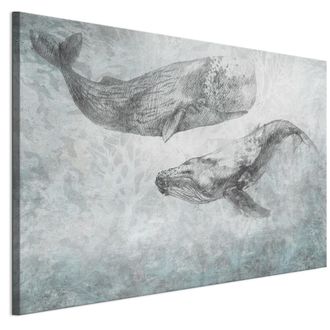 OEM Cuadro Sobre Lienzo Italiano De 90 X 60 Cm - Estilo Moderno - Animales Cuadro Sobre Lienzo Italiano De 120 X 80 Cm - Estilo Moderno - Animales
