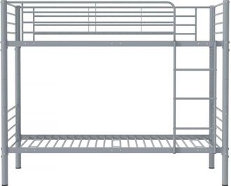 Habitat et Jardin Habitat Et Jardin - Letto a castello adam - 90 x 190 cm - Metallo - Grigio