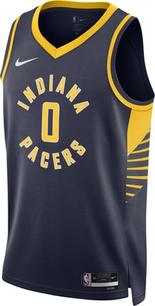 Nike Indiana Pacers Icon Edition Nike Mens Dri-FIT NBA Swingman Jersey in Blue | DN2007-424