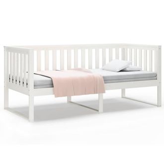 Berkfield Home Day Bed White 90x200 cm Solid Wood Pine