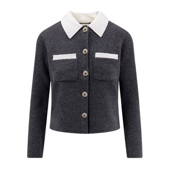 Self Portrait Dames, Jassen, Grijs, Maat: L