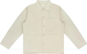 Aimé Leon Dore Stadium garment-dyed White jacket