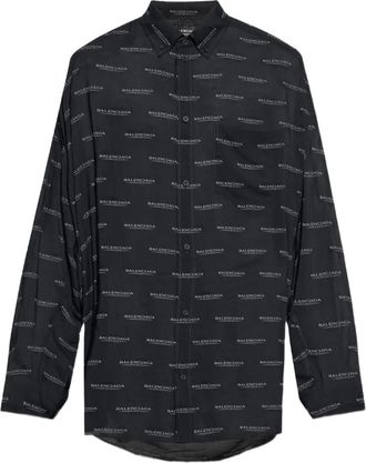 Balenciaga Camicia lunga - Nero