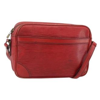 Louis Vuitton Pre-owned Vintage Schoudertas - Dames - Pre-owned - Rood - Maat: ONE Size Leer