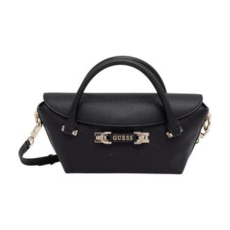 Guess Tassen, Dames, Zwart, ONE Size, Leer, Sophia Crossbody Tas