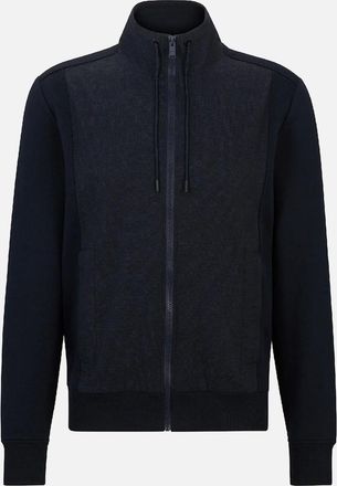 HUGO BOSS Mens P-Shepherd 60 Full-Zip Sweatshirt - Navy - Size: 36