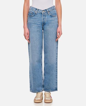 A Gold E Blue V Front Jeans