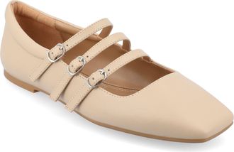 Journee Collection Womens Wide Width Darlin Dress Flats