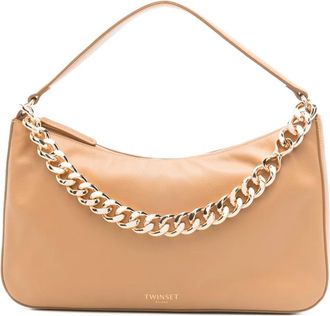 Twin-Set Borsa a spalla Liliane media - Toni neutri