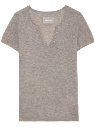 Zadig&Voltaire Celsy kasjmier top - Beige