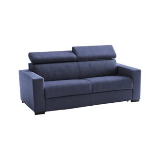 Talamo Italia Talamo Italia - Sofa Cama Aiko, Sof&aacute; De 3 Plazas, 100% Made In Italy, Sof&aacute; De Sal&oacute;n Con Apertura Giratoria, Con Reposacabezas Ajustable Y Reposabrazos