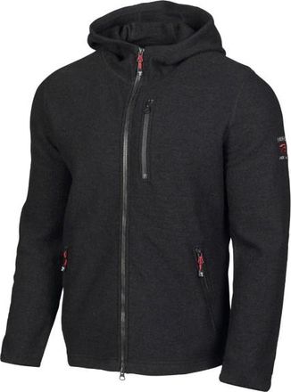 Ivanhoe of Sweden Titus Hood Wolljacke für Herren | schwarz