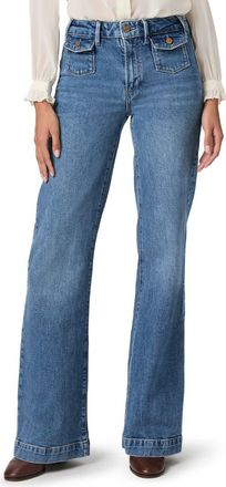 Paige Leenah High Waist Wide Leg Jeans in Coventry at Nordstrom, Size 23