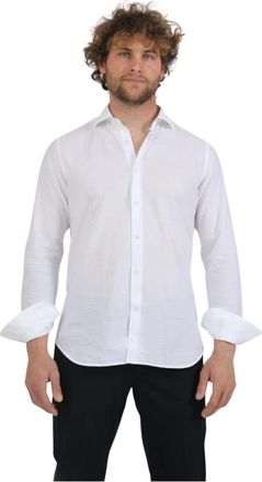 Tintoria Mattei Hombre, Camisas, Blanco, Talla: M