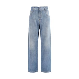 Ermanno Scervino Cotton Relaxed Fit Womens Jeans