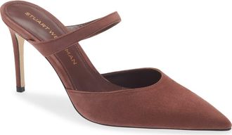 Stuart Weitzman Power Mule 85 in Brownstone at Nordstrom, Size 7.5