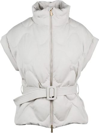 Eleventy Smanicato Vest - Dames - Bodywarmers - Wit - S - Polyester - Jassen