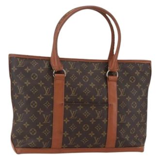 Louis Vuitton Pre-owned Tote Bags, female, Brown, Size: ONE SIZE Pre-owned Vintage Monogram Tote Bag