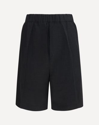 Laneus Viscose and linen Bermuda Shorts Male 46
