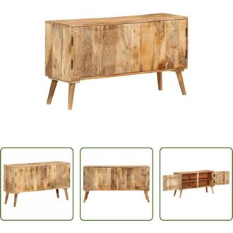 vidaXL Credenza mango - Credenza in Legno Massello di Mango 110x30x60 cm