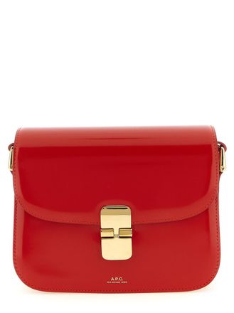 A.P.C. Red Grace Small Crossbody Bag