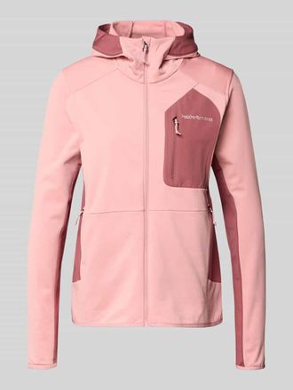 Peak Performance Jacke mit Logo-Stitching in Rosa, Gr&ouml;&szlig;e XL