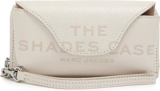 Marc Jacobs The Shades Case Grained Leather Purse and Sunglasses Case - White - One Size