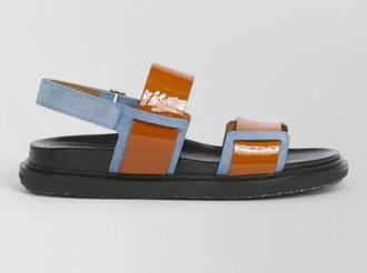 Marni leather double-strap sandals