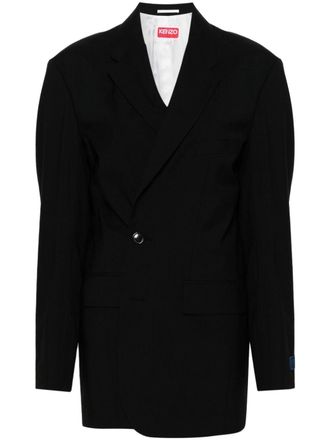 Kenzo Blazer doppiopetto sartoriale - Nero