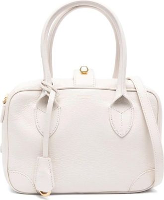 Golden Goose Cr&egrave;mekleurige handtas met ritssluiting - Dames - Handtassen - Beige - ONE Size - Tassen