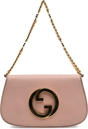 Gucci Pre-owned Womens Blondie Shoulder Bag - Coral Leather - One Size