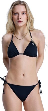 Roxy Bikini-Hose ROXY Solid Essentials, Damen, Gr. XXL, US-Gr&ouml;ssen, anthrazit, Obermaterial: 85% Microfaser, 15% Elasthan;, Badehosen Bikini-Hose