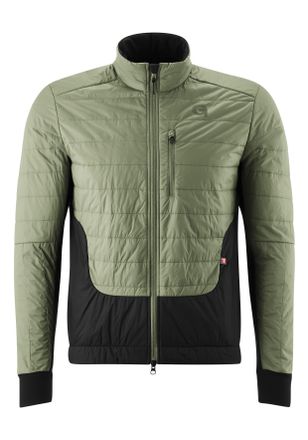 Gonso Fahrradjacke GONSO Trail Jacket Primaloft M, Herren, Gr. L, schilfgr&uuml;n, 100% Polyester, hoch geschlossener Ausschnitt, Jacken Fahrradjacke, Herren Rad