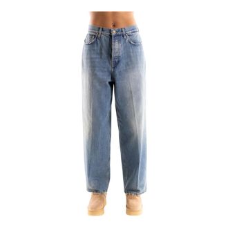 Don the Fuller Dames, Jeans, Blauw, Maat: W26 Katoen