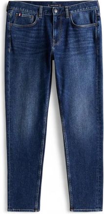Tommy Hilfiger Harlem Relaxed Tapered Leg Jeans - Heren - Loose Fit Jeans - Blauw - W30 - Katoen - Jeans