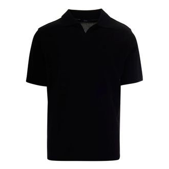Herno Polo Shirts, male, Black, Size: XL Polo Derby