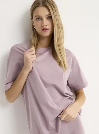Twik Womens Ultra-comfortable loose lounge T-shirt