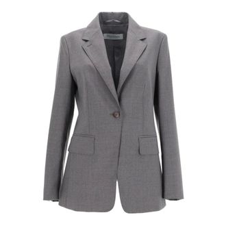Max Mara Mujer, Chaquetas, Gris, Talla: XS