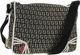 Fendi Pre-owned Cross Body Bags, female, Black, Size: ONE SIZE Pre-owned Cross Body Bag