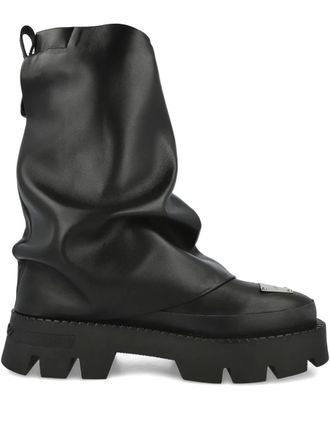 Misbhv detachable-cover chelsea boots - Nero