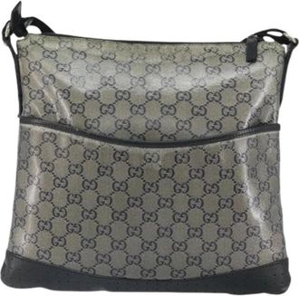 Gucci Pre-owned Vintage Cross Body Bag - unisex - Vintage Schoudertas - Blauw - ONE Size - Vintage