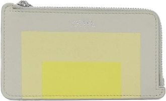 Loewe Pre-owned Calf Coin Case - Dames - Vintage Accessoires - Grijs - ONE Size - Leer - Vintage