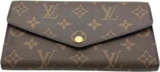 Louis Vuitton Pre-owned Wallets, female, Brown, Size: ONE SIZE Pre-owned Canvas Wallet